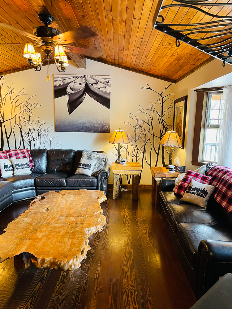 Link Lake Family Cabin The Naughty Pines Cabins